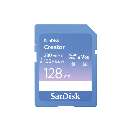SanDisk Creator SD UHS-II Card - 128GB