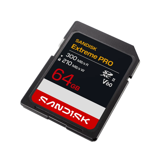 SANDISK Extreme PRO SDXC™ UHS-II V60 Card - 64GB
