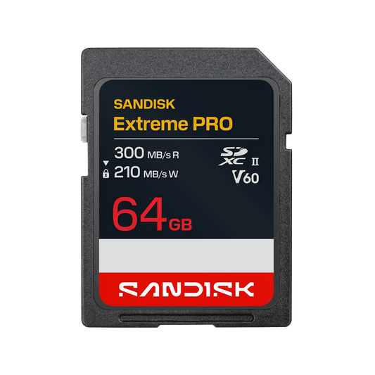SANDISK Extreme PRO SDXC™ UHS-II V60 Card - 64GB