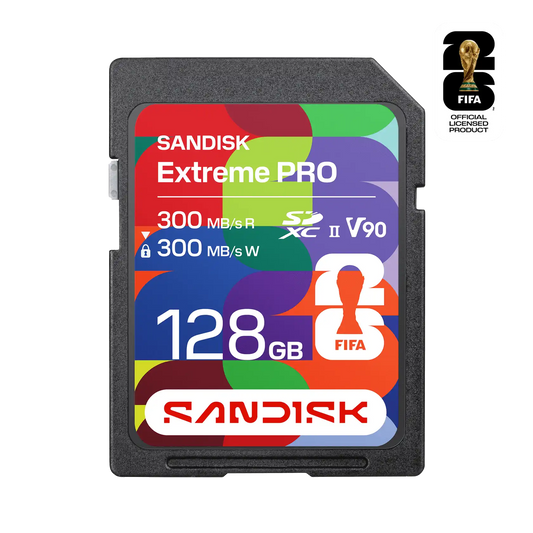SANDISK SD UHS-II Card: FIFA World Cup 2026™ Edition - 128GB