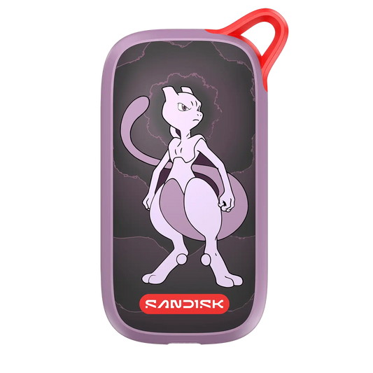 SANDISK Pokémon Portable SSD, Mewtwo Edition - 1TB