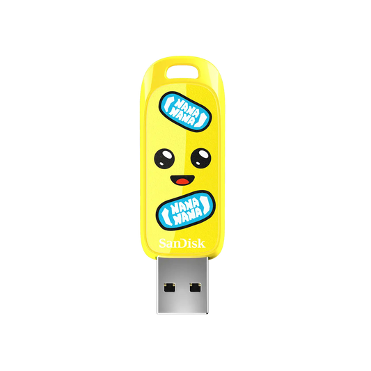 SanDisk Fortnite USB Flash Drive, Peely Edition - 64GB