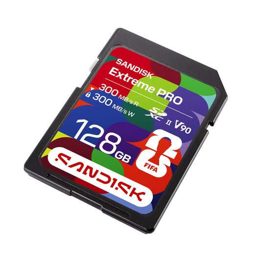 SANDISK SD UHS-II Card: FIFA World Cup 2026™ Edition - 128GB
