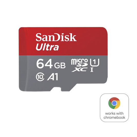 SanDisk Ultra® microSDXC™ UHS-I Card with Adapter - 64GB